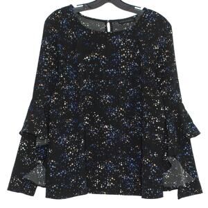 Sanctuary Womens Top Celestial Whimsigoth Fairy Grunge Star Black Size Small ID